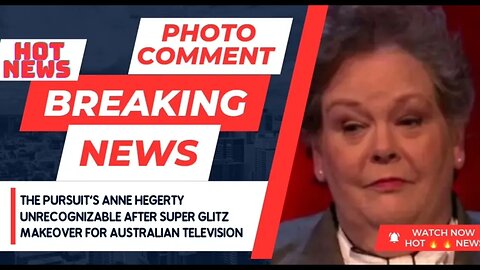 The Pursuit's Anne Hegerty unrecognizable after super glitz makeover for Australian television