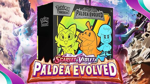 Opening A Pokémon Paldea Evolved Elite Trainer Box!