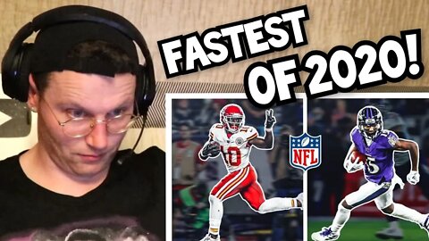 Rugby Player Reacts to The Top 5 FASTEST NFL Players of 2020!