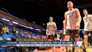 Norse fans travel to Tulsa for NKU game