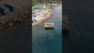 Symphony of the Seas at Port of Roatan!