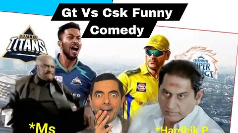 Gt Vs Csk 2023 Comedy Video|IPL Comedy|Cricket Comedy Video|Ms Dhoni|Hardhik Pandya