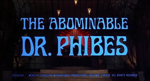 The Abominable Doctor Phibes (1971)