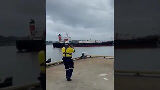 Ship Destroys Two Tugboats In One Hit.#trending #shorts #merchantnavy #lifeatsea #tuglife #tugboats