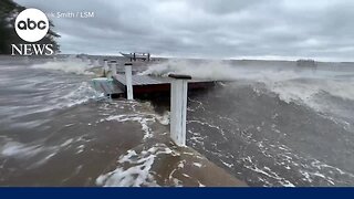 Massive storm soaking the East Coast