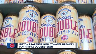 Pistons partner with Atwater Brewery for 'Triple Double' beer