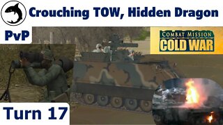 Combat Mission: Cold War - Crouching TOW, Hidden Dragon - PVP w/ JoZuReporter - Turn 17