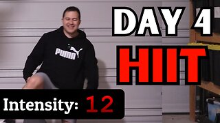Day 4 - HIIT (High Intensity Interval Training) Beginner Workout
