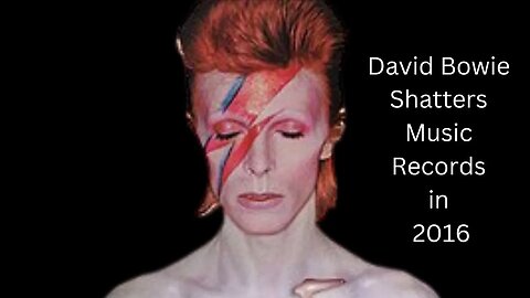 Unbelievable: David Bowie Shatters Music Records in 2016! #shorts #davidbowie #music