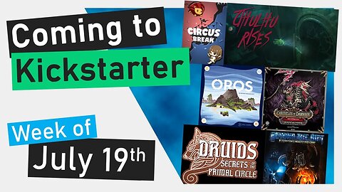 📅Kickstarter Boardgames | Oros, Chronicles Of Drunagor Age Of Darkness Apocalypse, Perdition's Mouth
