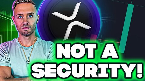 BREAKING: XRP IS NOT A SECURITY!! PRICE EXPLODES! HISTORIC CRYPTO WIN!