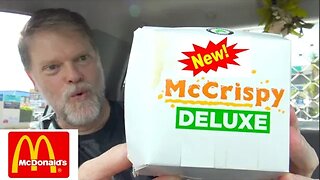 NEW McDonald's McCrispy Range Taste Test!