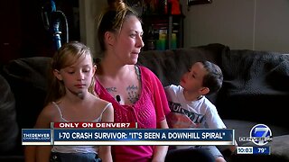 Hero Federal Heights mother involved in I-70 crash asks for helping hand