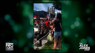 Leftists Attack Memorial Day Parade