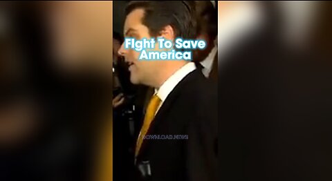 Matt Gaetz Won't Be One of The Uniparty Globalists That Killed America - 10/2/23