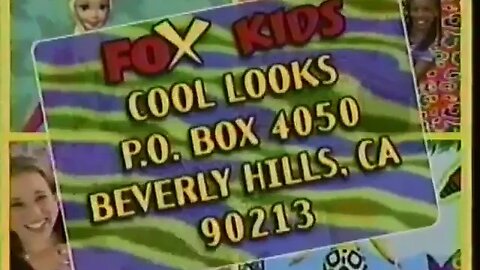 Fox Kids commercials April 1, 1998