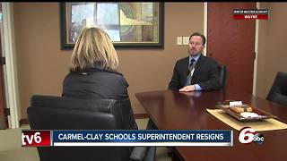 Carmel Clay Schools' superintendent resigns effective immediately