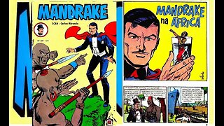 MANDRAKE 238 EM AVENTURA NA AFRICA1 #museudogibi #gibi #quadrinhos #comics #historieta