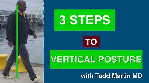 How to Walk-3 Steps to Vertical Posture and a Neutral Pelvis