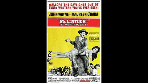 John Wayne McLintock! 1963 Western, Comedy Full-length movie in English