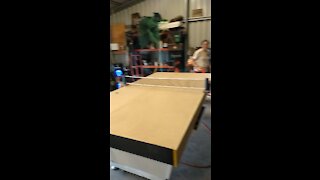 Homemade pingpong