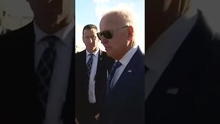 Joe Biden has a bad hair day