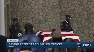 Southwest Florida pays respects to fallen Naples officer