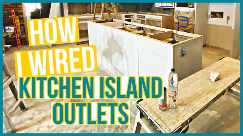 Kitchen Island Wiring Cool Usb Outlets! | My Fixer Upper House Pt 9