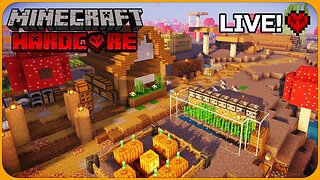 Working on an ISLAND PARADISE - ⛏ Minecraft Hardcore Survival 1.19.2 / Live Stream [S5 | EP10]
