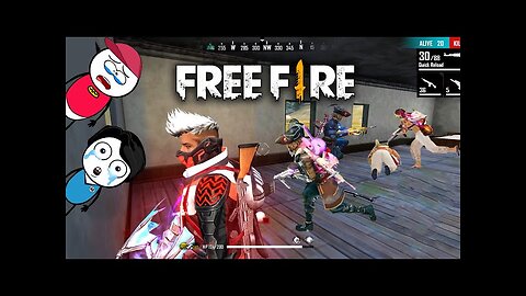 Free fire game 😎//creature killed 💪//BR Rank