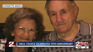 Oklahoma couple celebrates 70th anniversary