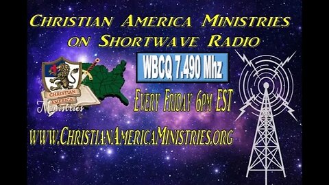 🔴 12-23-22 – C. A. M. Radio Broadcast – Pastor John Weaver Interview