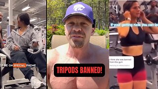Tripods BANNED in Top Gym - THEY TOOK IT TOO FAR!