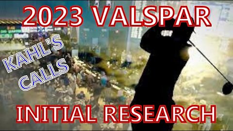 2023 Valspar Initial Research