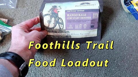 Four Day Backpacking Trip Food Loadout | 76.2 Mile Foothills Trail