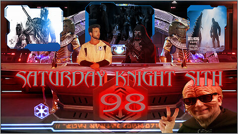 Saturday Knight Sith 98 Godzilla x Kong, Bounty Hunter, SG-1 S1E6 The First Commandment Watch Party!