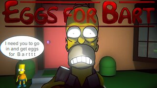 A Simpsons Parody Horror Game! Eggs for Bart - Chapter 1