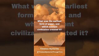 Trivia! Ancient History Q&A 5 #shorts #ancient #history