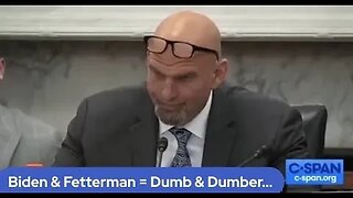 Fetterman & Biden are Dumb & Dumber (host K-von cringes)