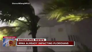 Irma already impacting Floridians