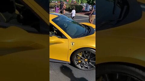 Ferrari from Cars and Coffee Morrisville