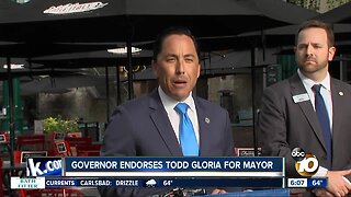 Gov. Newsom endorses Gloria for San Diego mayor
