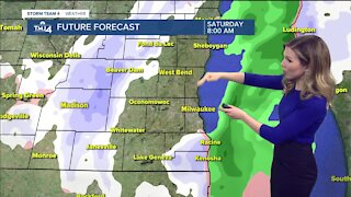 Cloudy skies and flurries throughout Saturday