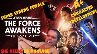 Star Wars Force Awakens: Super Strong Female Protagonist Needs No Man