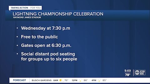 Lightning release Stanley Cup Champions boat parade, fan rally schedule