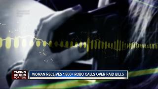 Woman receives more than 1,800 robo calls