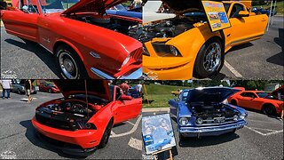 07-01-23 Independence Day Car Show in Dawsonville GA Ford Mustangs