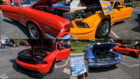 07-01-23 Independence Day Car Show in Dawsonville GA Ford Mustangs
