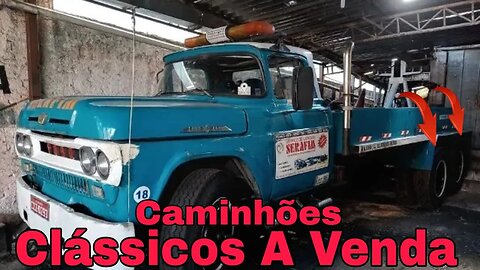 Ep.72 🚚 Caminhões Clássicos à Venda 📉 QRA Oliveira