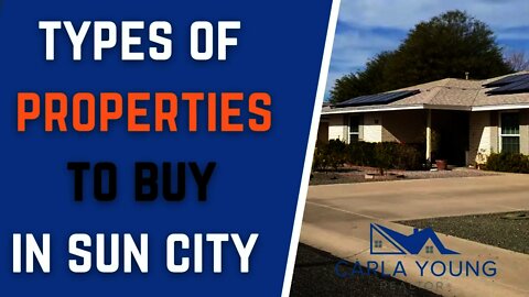 Types of Homes to Buy in Sun City, Arizona